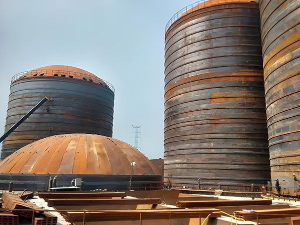 樟树焦粉钢板仓